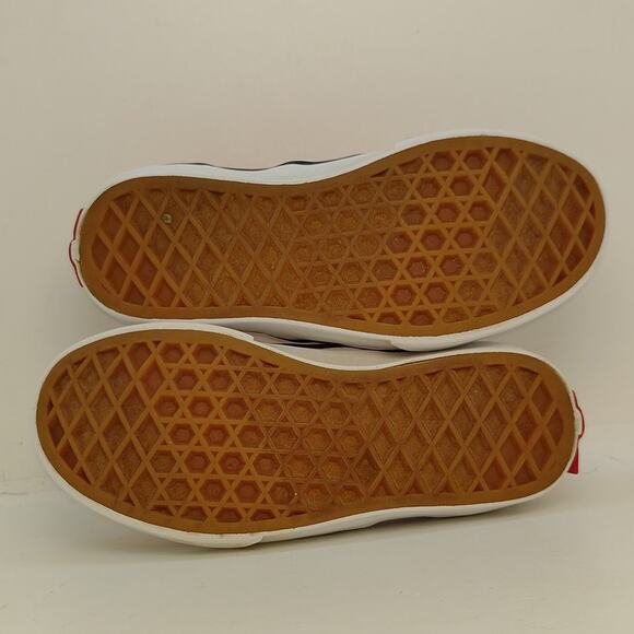 Vans Off the Wall Toddler Girls Pink Checkered Sneakers - Size 11 - Picture 6 of 7